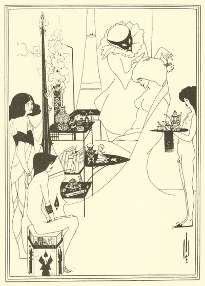 Toaleta Salome od Aubrey Beardsley