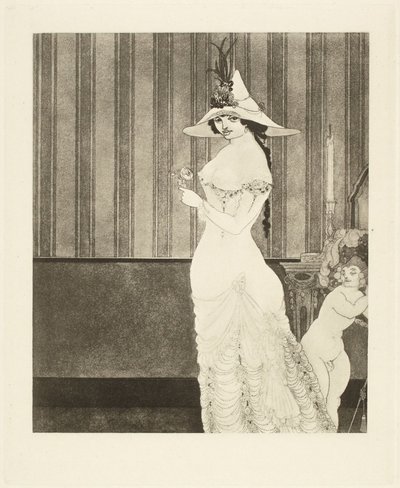 Žena od Aubrey Beardsley