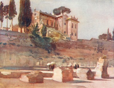 Řím: (barevná litografie) od Aubrey Waterfield
