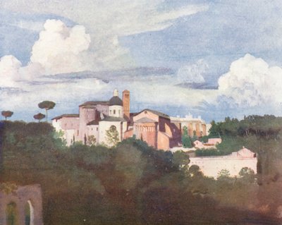 Řím: Jan a Pavel z Palatinu (barevná litografie) od Aubrey Waterfield