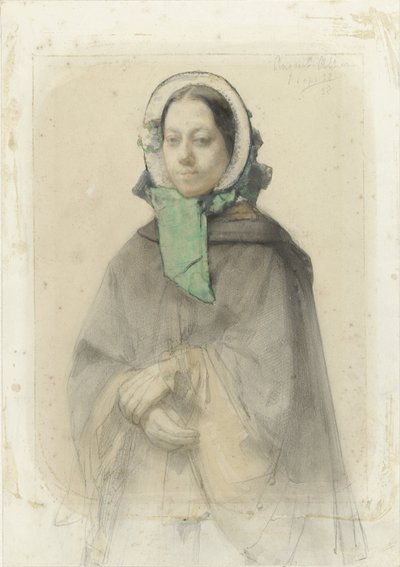 Portrét Theresie A. A. Allebé od August Allebe