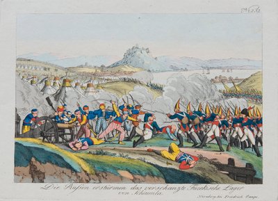 Dobytí pevnosti Shumen v roce 1828, c. 1830 od August Friedrich Andreas Campe