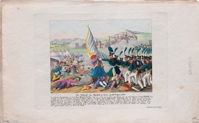 Útok na pevnost Akhaltsikhe 27. srpna 1828, c. 1830 od August Friedrich Andreas Campe