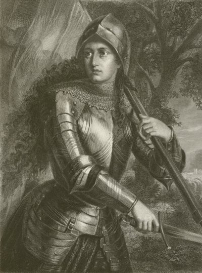 Johanna (rytina) od August Friedrich Pecht