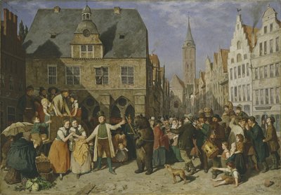 Tančící medvěd, 1865 od August Jernberg