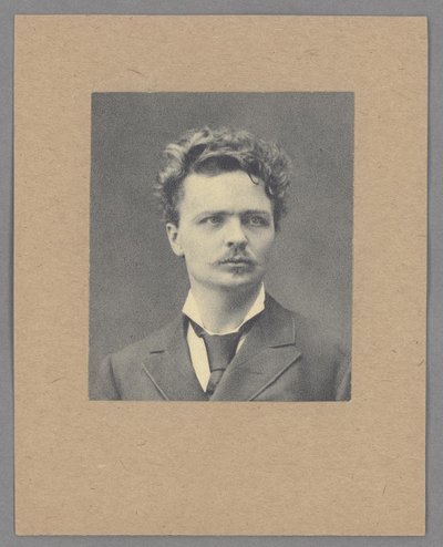 August Strindberg od August Josef Robert Roesler