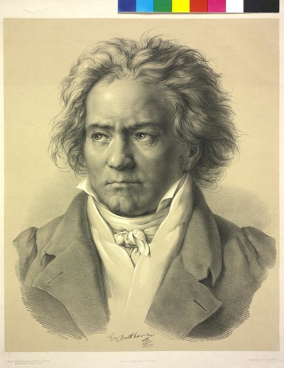 Ludwig van Beethoven od August Karl Friedrich von (after) Kloeber