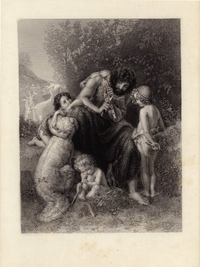 Jubal otec instrumentální hudby od August Karl Friedrich von Kloeber