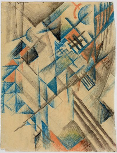 Abstraktní tvary II od August Macke