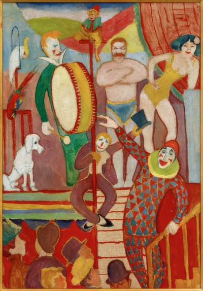 Circuswelt I od August Macke