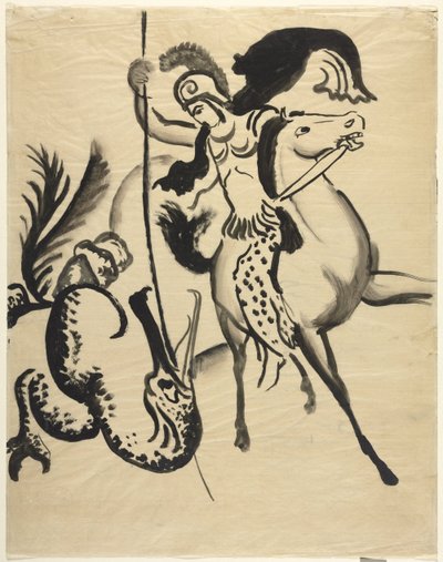 Svatý Jiří od August Macke