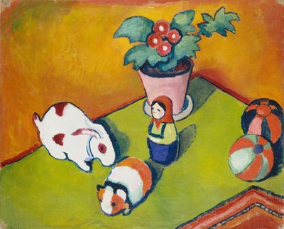 Malé Walterovy hračky od August Macke