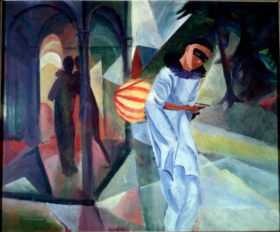 Pierrot od August Macke
