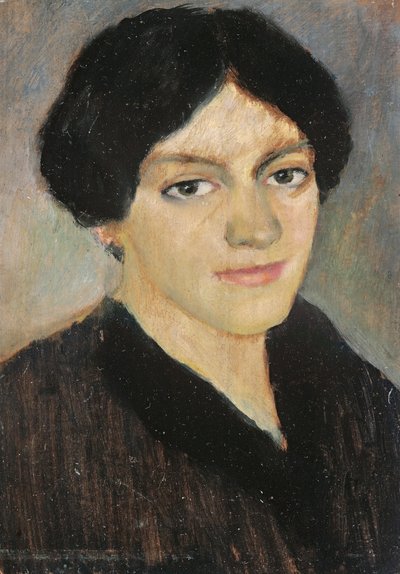 Portrét Elisabeth Mackeové od August Macke