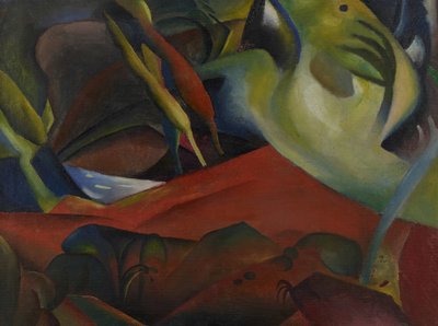 Bouře, 1911. od August Macke