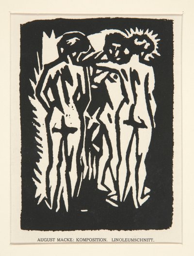 Tři akty od August Macke