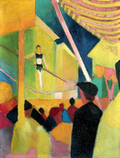 provazochodec, c. 1913 od August Macke