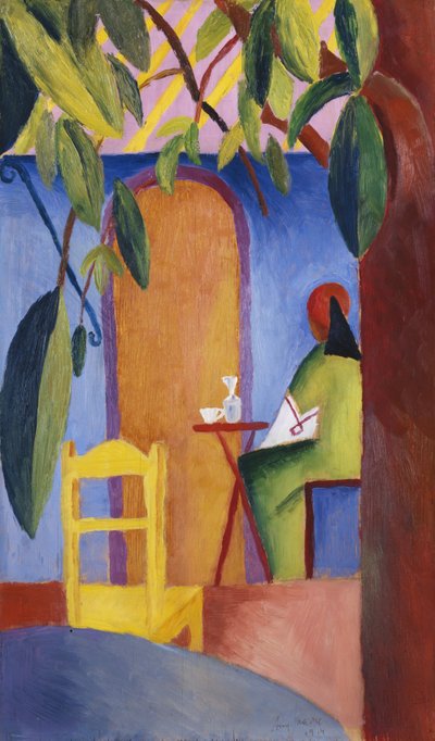 Turecká kavárna od August Macke