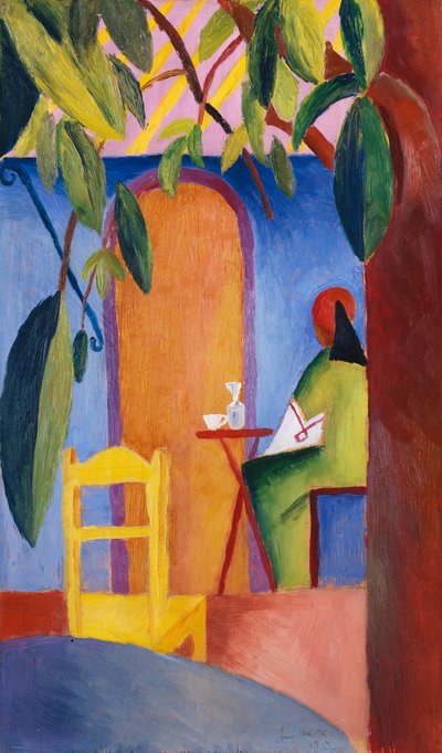 Turecká kavárna od August Macke