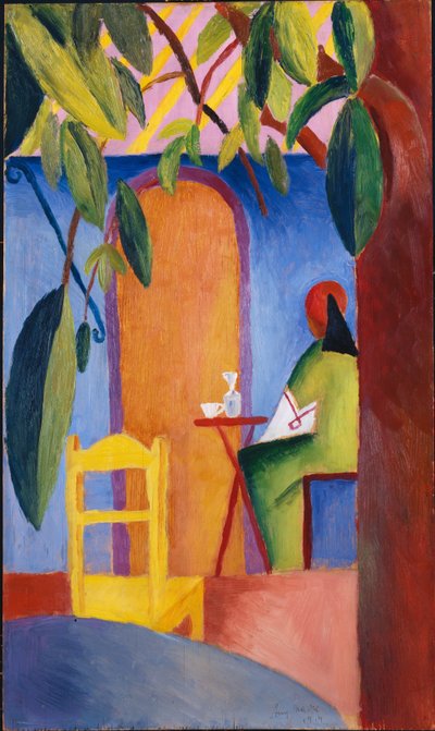 Turecká kavárna od August Macke