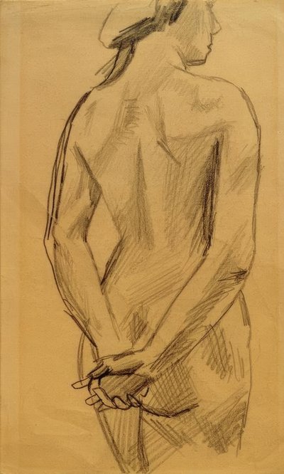 Ženský akt 53 od August Macke