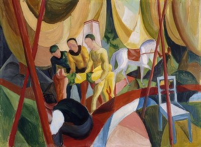 Cirkus. 1913 od August Macke