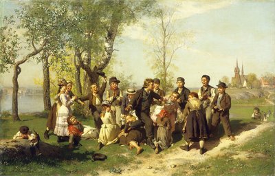 Děti na hraní, od August Malmström