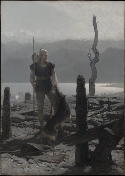 Frithiofova sága: Frithiofův návrat, 80. léta 19. století. od August Malmström