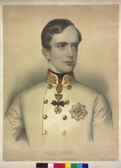 František Josef I. císař rakouský c. c. od August Prinzhofer