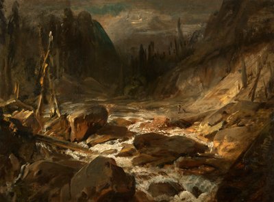 Mühlsturzhorn poblíž Ramsau od August Seidel