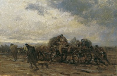 Transport raněných II od August von Pettenkofen