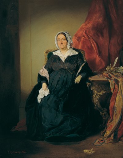 Alžběta Imrédy, šlechtic z Omorovicze od August von Pettenkofen