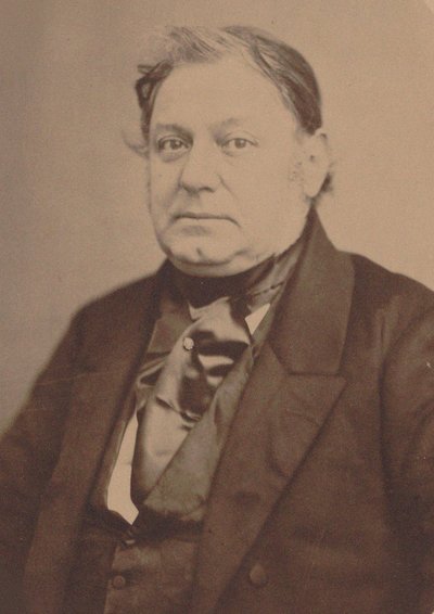 Portrét pianisty a skladatele Amédée Méreaux 1802-1874. od Auguste Adolphe Bertsch