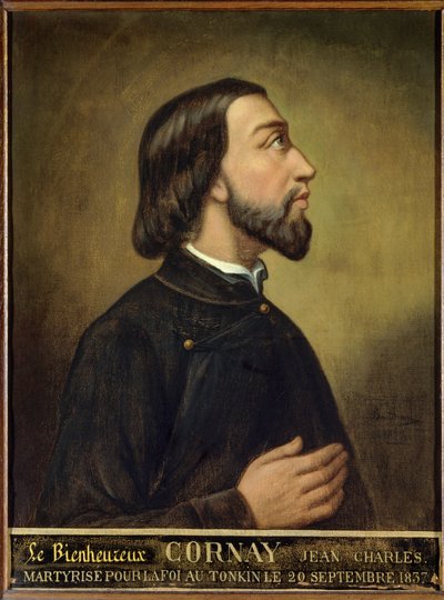 Misionář Cornay od Auguste Alexandre Baudran