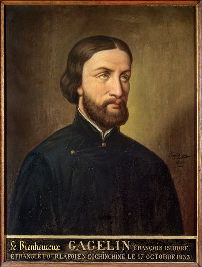 Misionář Gagelin od Auguste Alexandre Baudran