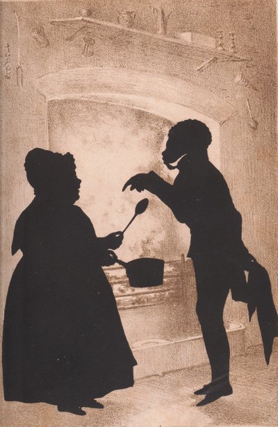 Pojednání o siluetách, 1835. od Auguste Amant Constant Fidele Edouart