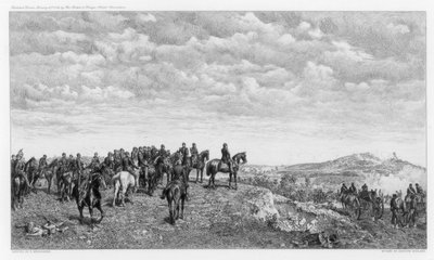 Napoleon III v Solferinu, c1880-1882. od Auguste Boulard