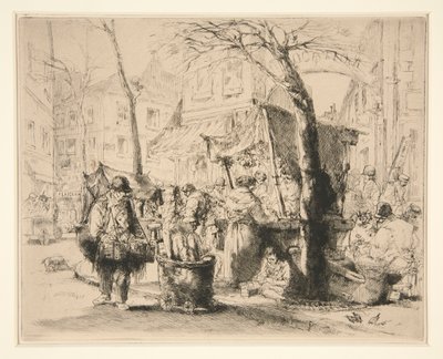 Avenue Clichy od Auguste Brouet