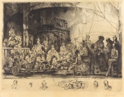 Cirkus Frattelini od Auguste Brouet