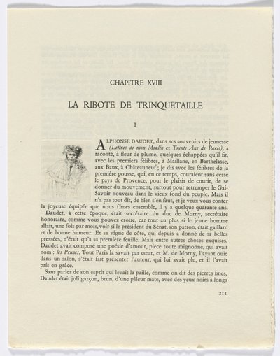Frédéric Mistral: Mémoires et Recits by Frédéric Mistral: muž (page 211) od Auguste Brouet
