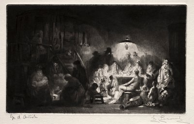 Francký cirkus od Auguste Brouet