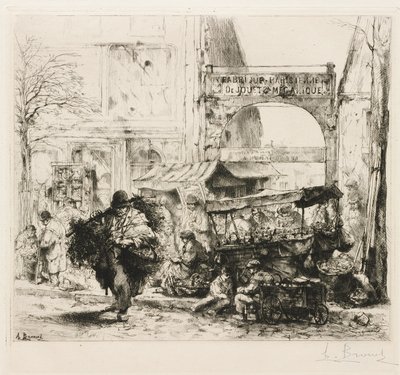 Matinee Avenue de Clichy od Auguste Brouet