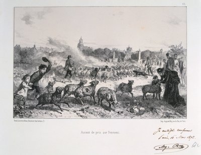 Tolik vzato od nepřítele, francouzsko-pruská válka, 1870 1872 od Auguste Bry