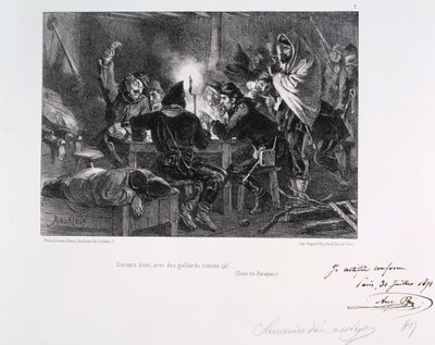 Spi, s takovými druhy!, Obležení Paříže, 1870-1871 1871 od Auguste Bry