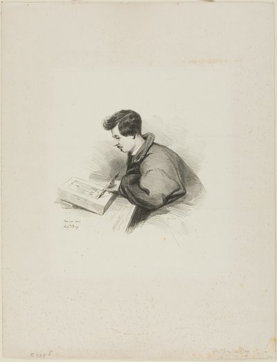 Portrét Augusta Raffeta od Auguste Bry