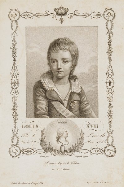 Ludvík XVII. od Auguste Claude Simon Legrand