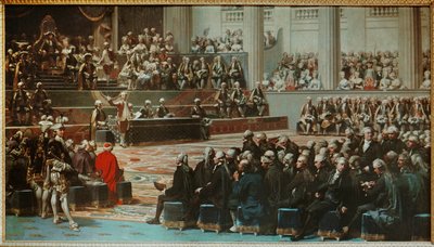 Zahájení generálního stavovského sněmu ve Versailles ... od Auguste Couder