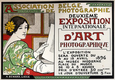 Výstava fotografického umění v Musee Moderne v Bruselu od Auguste Donnay