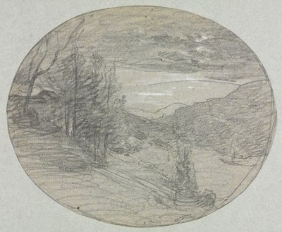 Krajina, 19. století. od Auguste Francois Ravier