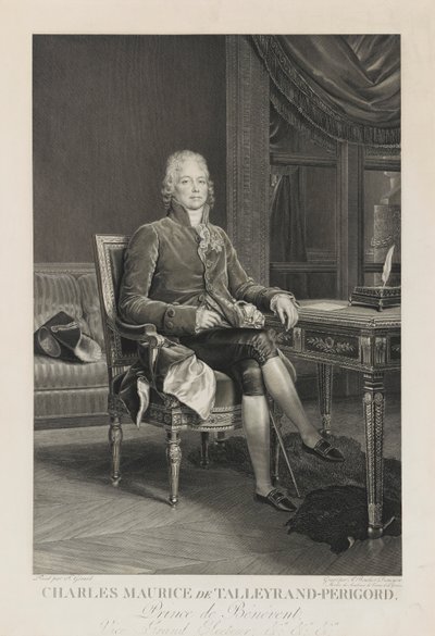 Charles Maurice de Talleyrand-Perigord od Auguste Gaspard Louis Desnoyers